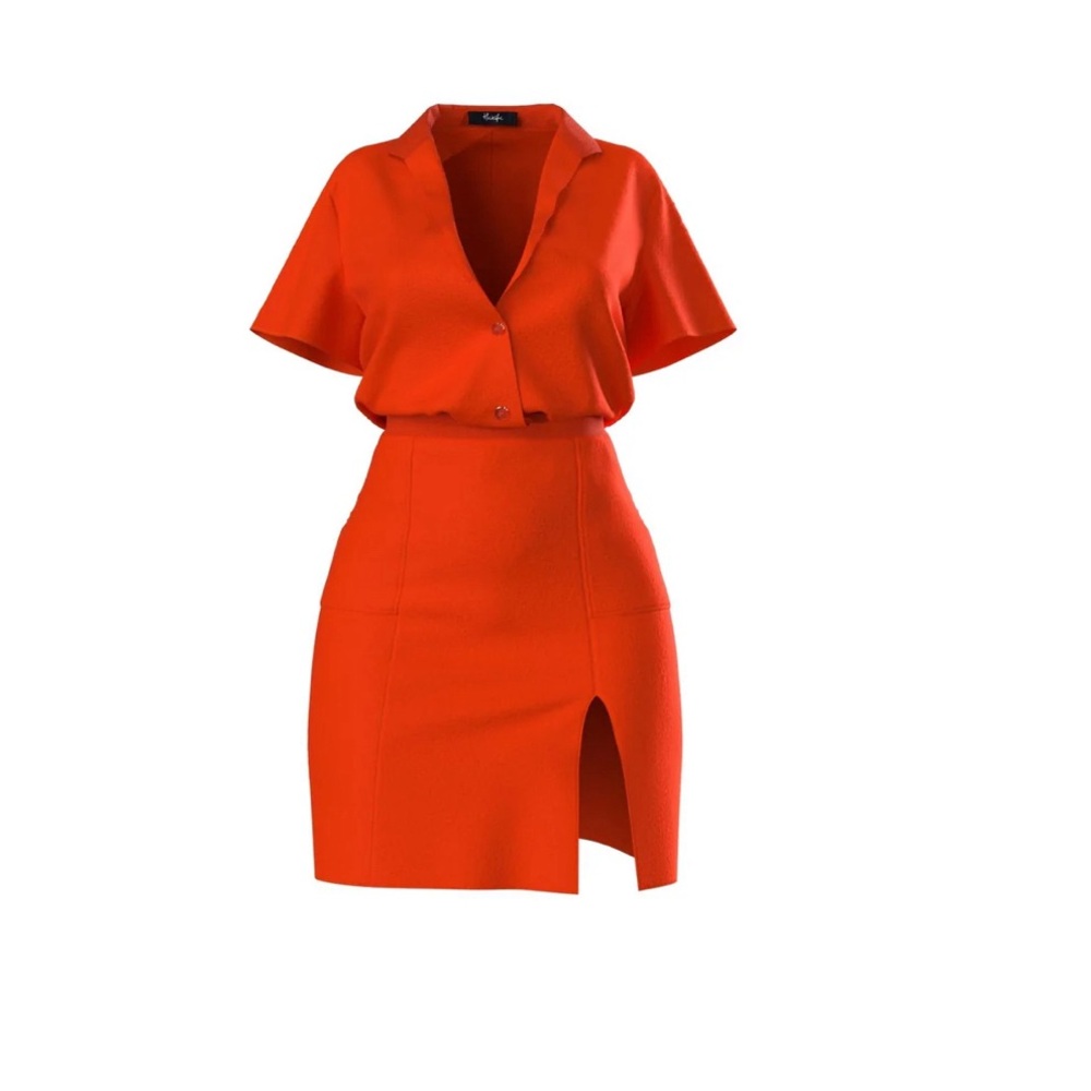 Hanifa Robyn Flame Set - SMALL (two piece set)